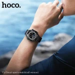 Smartwatch Hoco Y16 negru cu functie de apelare