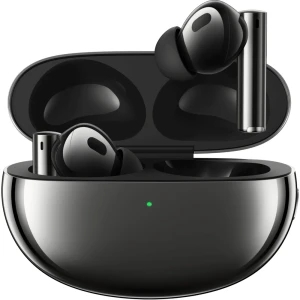 Casti In-Ear Realme Buds Air 5 Pro, Bluetooth, ANC, Spatial Audio, Bass Boost, Carcasa de incarcare, Astral Black