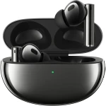 Casti In-Ear Realme Buds Air 5 Pro, Bluetooth, ANC, Spatial Audio, Bass Boost, Carcasa de incarcare, Astral Black