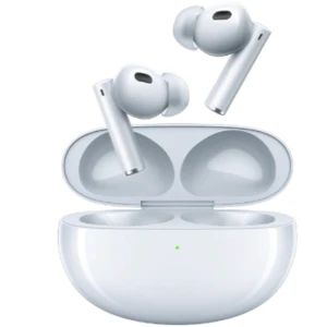 Casti In-Ear Realme Buds Air 6 Pro, Bluetooth, ANC, Spatial Audio, Dynamic Bass, Carcasa de incarcare, White