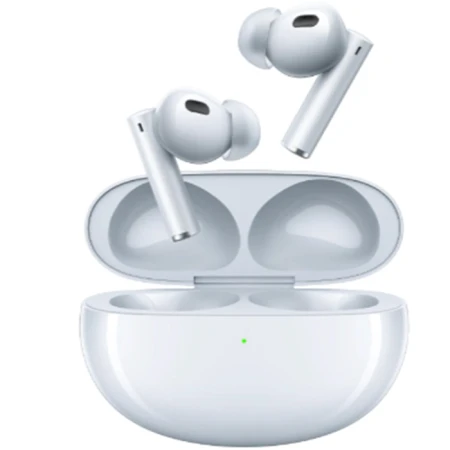 Casti In-Ear Realme Buds Air 6 Pro, Bluetooth, ANC, Spatial Audio, Dynamic Bass, Carcasa de incarcare, White