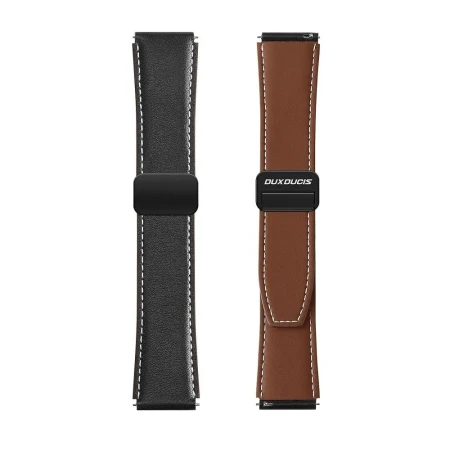 Curea DuxDucis pentru Samsung Galaxy Watch / Huawei Watch / Honor Watch 22 mm negru