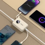 Powerbank Dudao K-14, 10000mAh, Bej