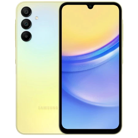 Mobile phone Samsung Galaxy A15, Dual SIM, 8GB RAM, 256GB, 4G, Lime Yellow