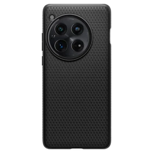 Husa pentru OnePlus 12, Spigen Liquid Air, Matte Black