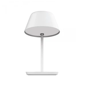 Lampa inteligenta LED integrat Yeelight Staria Bedside Lamp Pro YLCT03YL, Wi-Fi, control vocal si tactil, cu incarcare wireless 10W, 22W, 400 lm, temperatura lumina 2700-6500K, compatibil Android/iOS29.5 cm