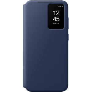 Husa de protectie Samsung Smart View Wallet Case pentru Galaxy S24 FE, Blue