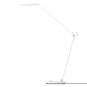 Lampa LED inteligenta Xiaomi Mi Smart LED Desk Lamp Pro 2022, Wi-Fi, Bluetooth, ajustare flexibila pe 3 axe, 14W, 700 lm, temperatura lumina (2500-4800K), Alb