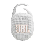 Boxa portabila JBL Clip 5, IP67, Bluetooth, Auracast, Alb