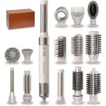 Ondulator Multistyler Cecotec Bamba CeramicCare 14 in 1 AirGlam, placa de indreptat si ondulator cu tehnologia Coanda, Uscator 110000 rpm, 1400 W