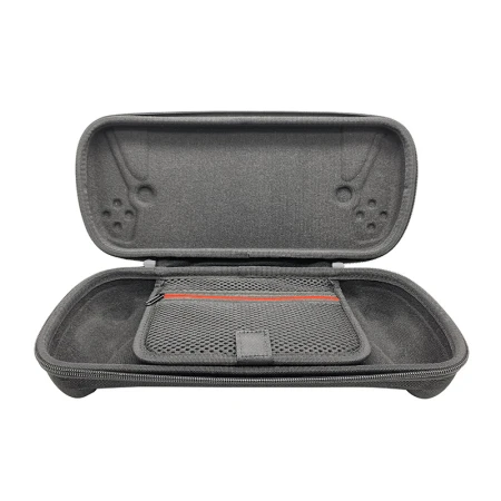 Husa de protectie pentru PlayStation Portal Remote Player, Rqiurpn®, rezistent la apa, coaja tare, usor de purtat, Negru
