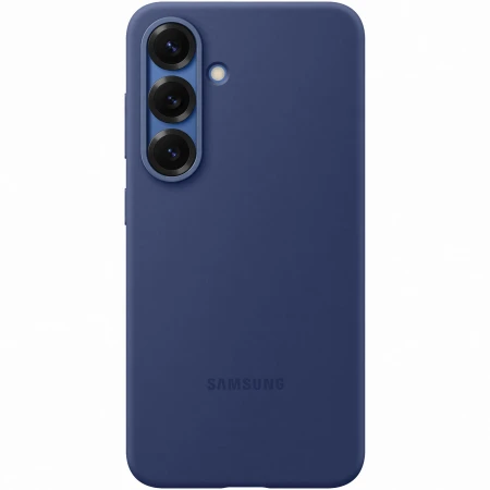Husa de protectie Samsung Silicone Case pentru Galaxy S25, Blue