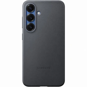 Husa de protectie Samsung Kindsuit Leather Case pentru Galaxy S25, Black