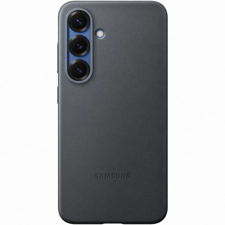 Husa de protectie Samsung Kindsuit Leather Case pentru Galaxy S25, Black