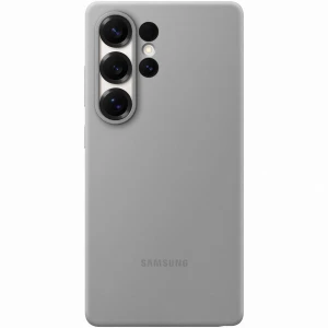 Husa de protectie Samsung Silicone Case pentru Galaxy S25 Ultra, Gray