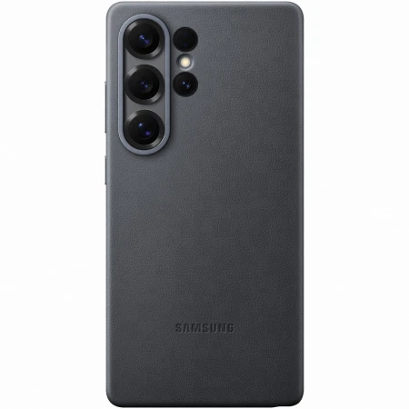 Husa de protectie Samsung Kindsuit Leather Case pentru Galaxy S25 Ultra, Black