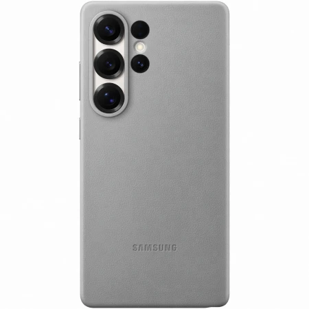 Husa de protectie Samsung Kindsuit Leather Case pentru Galaxy S25 Ultra, Gray