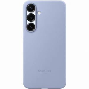 Husa de protectie Samsung Silicone Case pentru Galaxy S25+, Light Blue