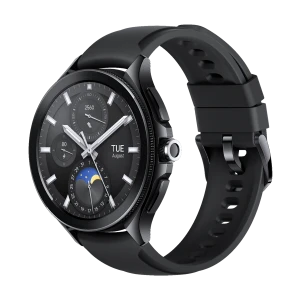 Smartwatch Xiaomi Watch 2 Pro, 4G LTE, Black Case, Black Fluororubber Strap