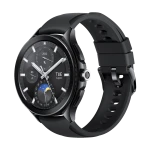 Smartwatch Xiaomi Watch 2 Pro, 4G LTE, Black Case, Black Fluororubber Strap