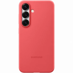 Husa de protectie Samsung Silicone Case pentru Galaxy S25, Red