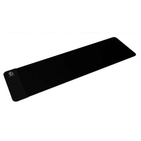 Mousepad, Tokgalaxis, Rebeltec W400, cu incarcator wireless QI 10W, 80 x 30 x 0.3 cm, Negru