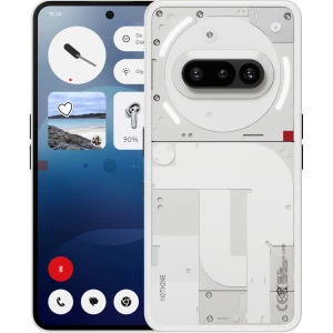 Telefon mobil Nothing Phone (3a), 128GB, 8GB RAM, 5G, White