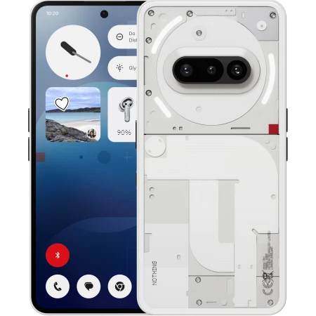 Telefon mobil Nothing Phone (3a), 128GB, 8GB RAM, 5G, White