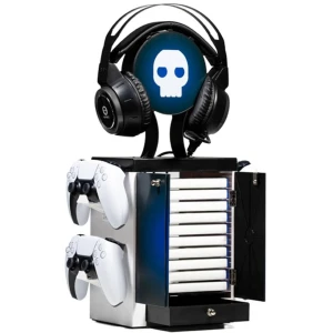 Suport Numskull Inspired Blue And White Locker Pentru PS5