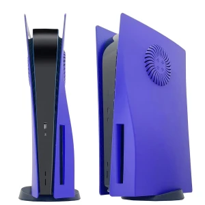 Panouri laterale cu guri de aerisire compatibile cu PlayStation 5 Disc Edition, Galactic Purple