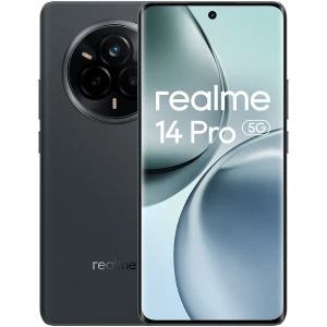 Telefon mobil Realme 14 Pro, 8GB RAM, 256GB, 5G, Suede Grey