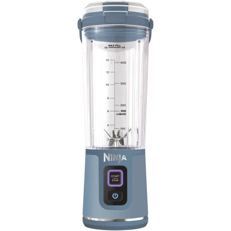 Blender fara fir Ninja Blast BC151EUNVEU, 5 v, baterie li-ion, albastru