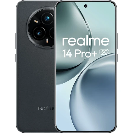 Telefon mobil Realme 14 Pro+, 12GB RAM, 512GB, 5G, Suede Grey