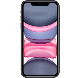 Telefon mobil Apple iPhone 11, 64GB, 4GB RAM, 4G, Black + Folie Sticla