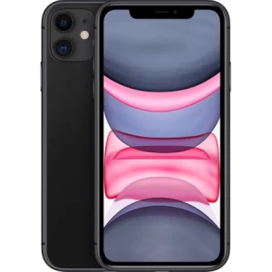 Telefon mobil Apple iPhone 11, 64GB, 4GB RAM, 4G, Black + Folie Sticla