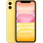 Telefon mobil Apple iPhone 11, 64GB, 4GB RAM, 4G, Yellow + Folie Sticla