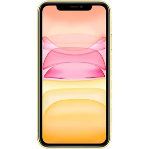 Telefon mobil Apple iPhone 11, 64GB, 4GB RAM, 4G, Yellow + Folie Sticla