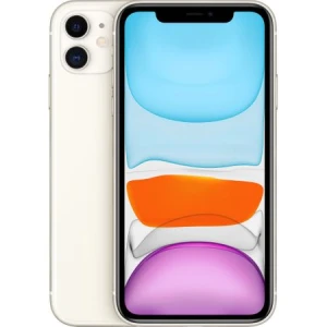 Telefon mobil Apple iPhone 11, 64GB, 4GB RAM, 4G, White + Folie Sticla