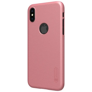 Husa Nillkin Frosted Shield, compatibila cu Apple iPhone X/XS, Rose Gold
