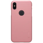 Husa Nillkin Frosted Shield, compatibila cu Apple iPhone X/XS, Rose Gold