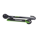 Trotineta Electrica KAWASAKI KX-FS5.5, Autonomie 10 km, Viteza 12 km/h, Putere motor 24V/120W,Culoare Negru cu Verde
