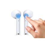 Casti Bluetooth Reflection Vision®, Stereo cu touch senzor amprenta, Android & iOS, Wireless Conectare BlueTooth 5.0 EDR, 3D Surround, Apeluri telefon si Microfon integrat