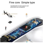 Casti Bluetooth Reflection Vision®, Stereo cu touch senzor amprenta, Android & iOS, Wireless Conectare BlueTooth 5.0 EDR, 3D Surround, Apeluri telefon si Microfon integrat