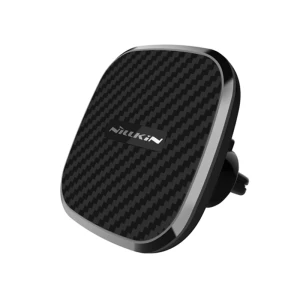 Suport auto magnetic cu incarcare wireless Nillkin versiunea 2 cu incarcare rapida Tip B, rotire 360 de grade, cu prindere grilaje ventilatie