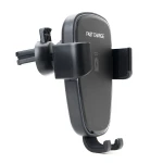 Suport auto cu incarcare rapida Wireless pentru telefon si prindere in grila de ventilatie