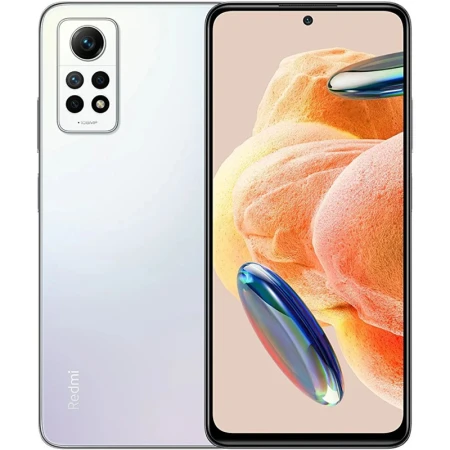 Telefon mobil Xiaomi Redmi Note 12 Pro, Dual SIM, 128GB, 6GB RAM, 4G, Polar White