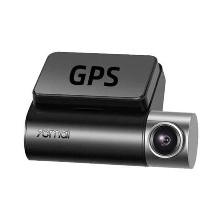 Camera auto DVR 70mai A500S Dash Cam Pro Plus 2.7K 1944p, IPS 2.0", 140 FOV, ADAS, GPS, Night Vision, Wi-Fi + camera spate 70mai RC06 full HD la 30 fps, unghi vizualizare 130°