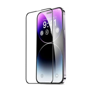Folie de protectie Ecran OEM pentru Apple iPhone 15 , Sticla Securizata, Full Glue, 21D, Neagra