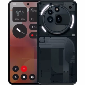 Telefon mobil Nothing Phone (3a) Pro, 256GB, 12GB RAM, 5G, Black