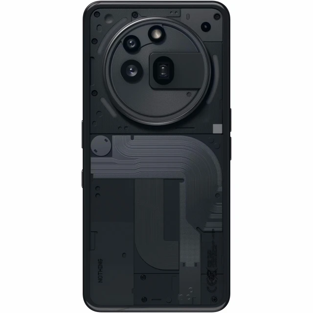 Telefon mobil Nothing Phone (3a) Pro, 256GB, 12GB RAM, 5G, Black